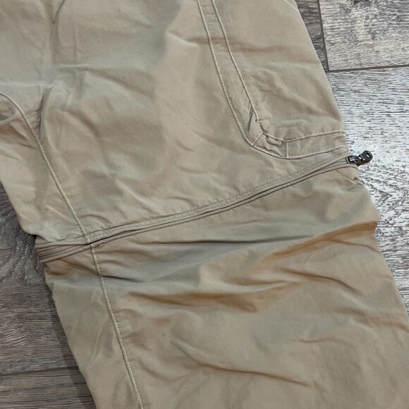 Kuhl Liberator Convertible Stealth Pants Zip Off Nylon Blend Khaki - Mens 32x30 - Picture 10 of 14